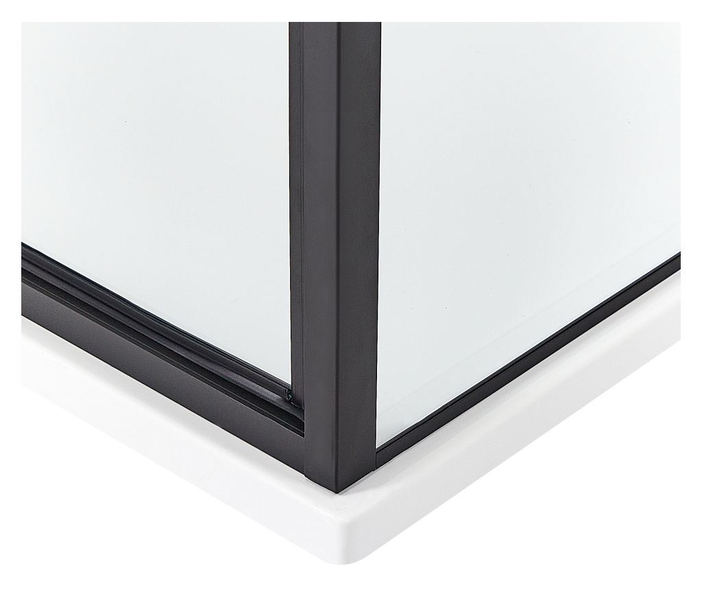 Zuhanykabin DARLI 80 x 80 x 185 cm Fekete - 8