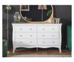Hatfiókos komód WINCHESTER Fehér thumbnail 1