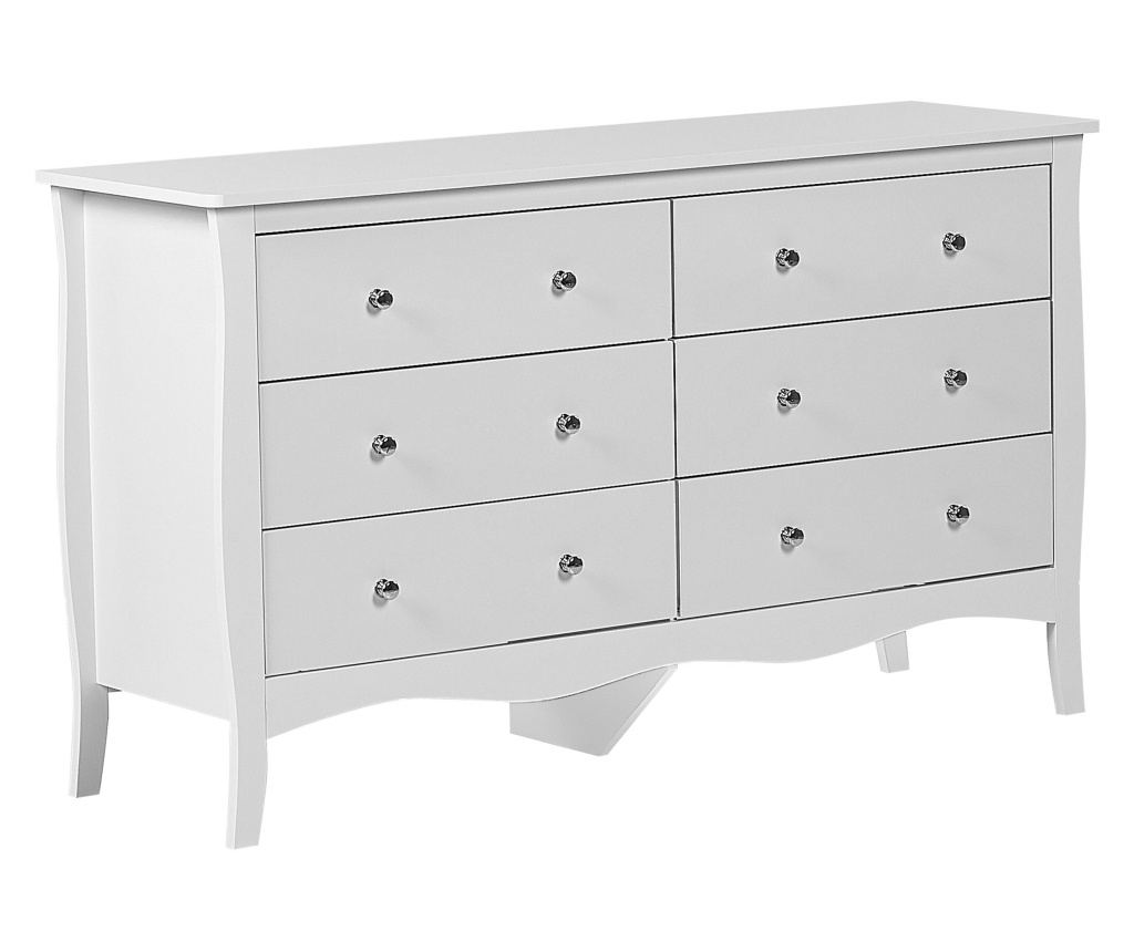 Hatfiókos komód WINCHESTER Fehér - 2