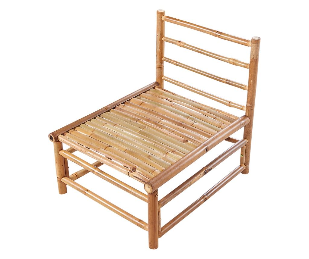 Kerti sarok ülőgarnitúra 5 személyes CERRETO Bal oldali Bambusz Tópszín - 4