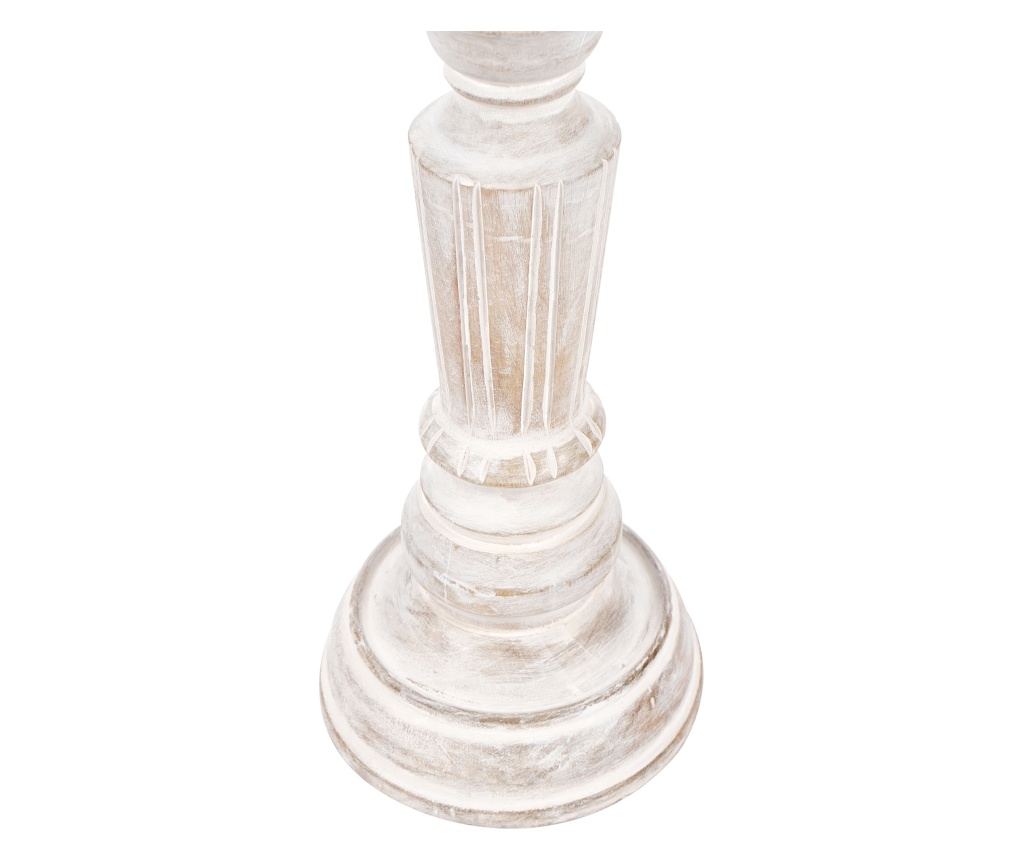 Gyertyatartó kétdarabos szettben DARWA Mangófa 30/40 cm Világosbarna - 7