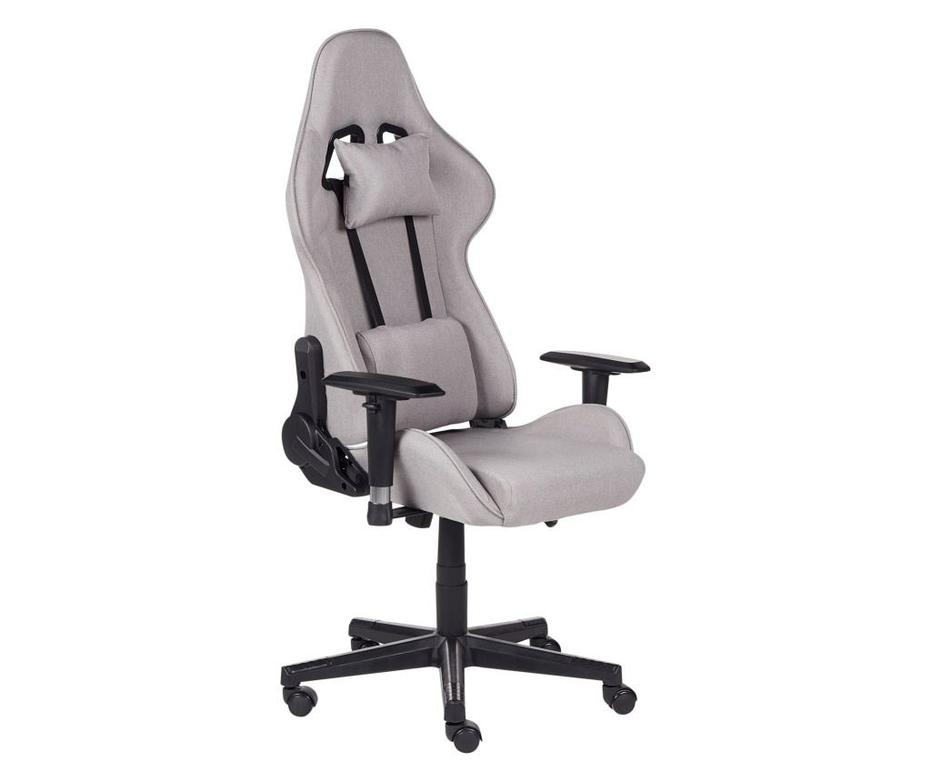 Gamer szék WARRIOR Világosszürke - 2