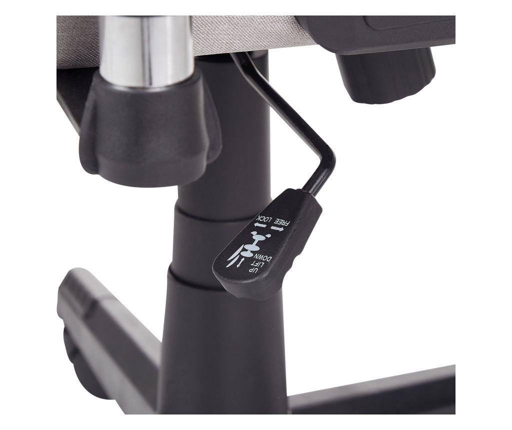 Gamer szék WARRIOR Világosszürke - 10