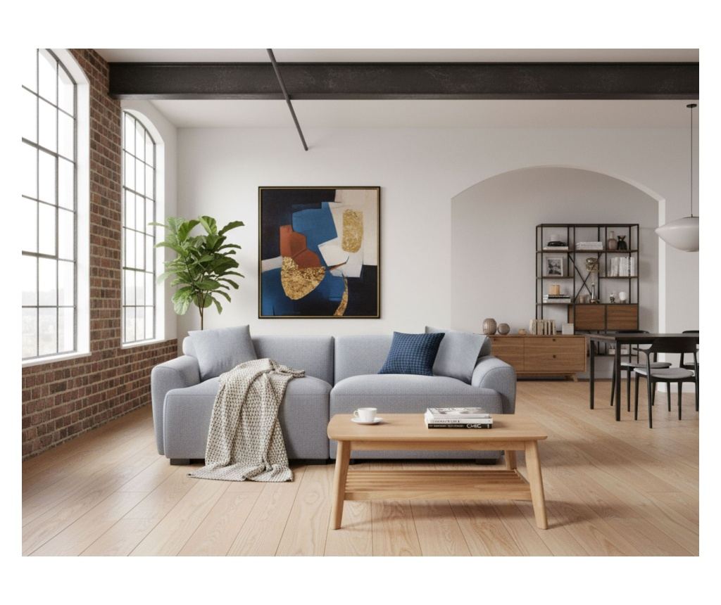 Kanapé 3 személyes KORIO Szürke - 1