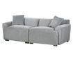 Kanapé 3 személyes KORIO Szürke thumbnail 4