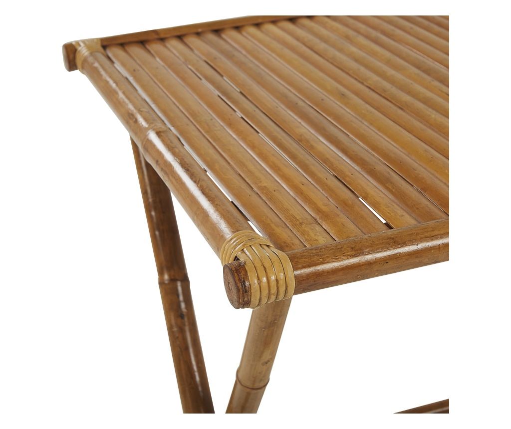 Bisztrószett Összecsukható MOLISE Bambusz Barna - 9