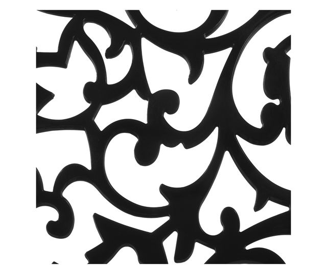 Set of 4 MUMFORD Black Dining Chairs