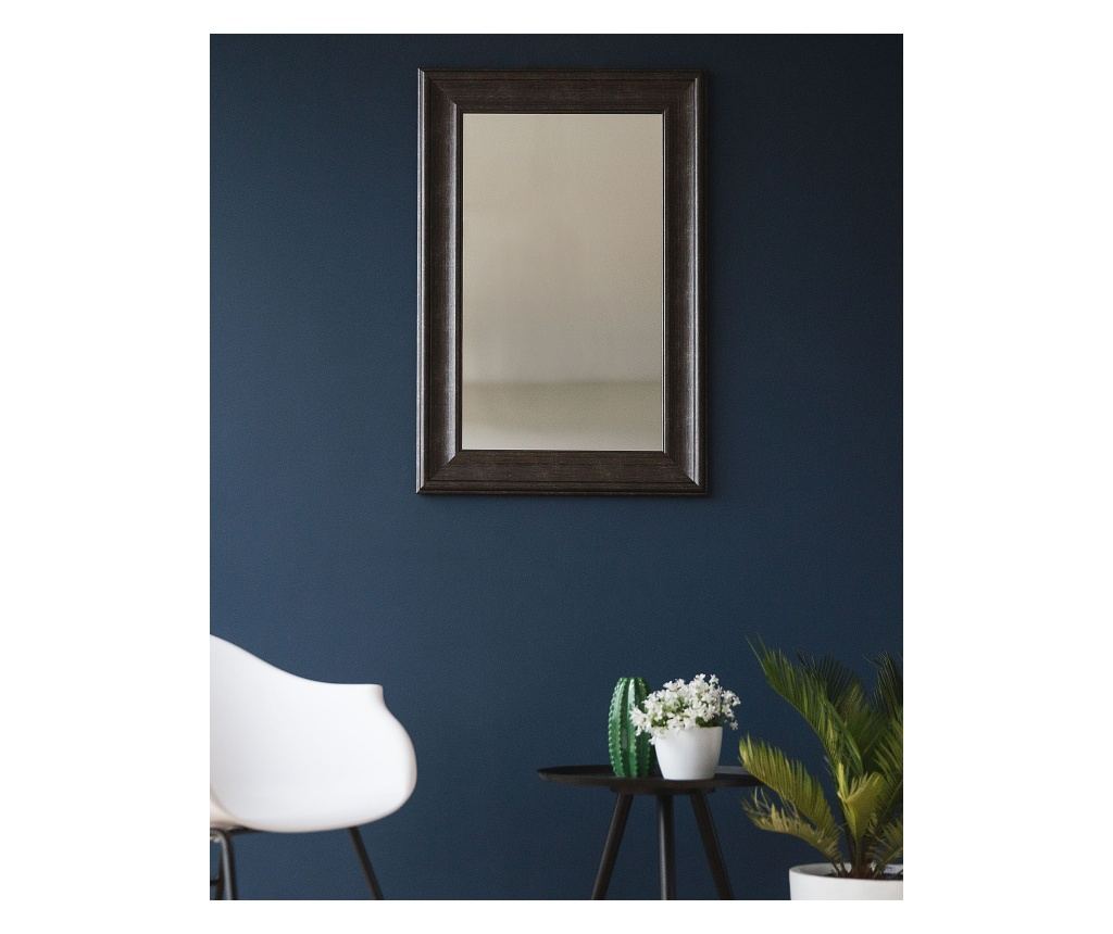 Falitükör LUNEL 60 cm 90 cm Fekete - 1