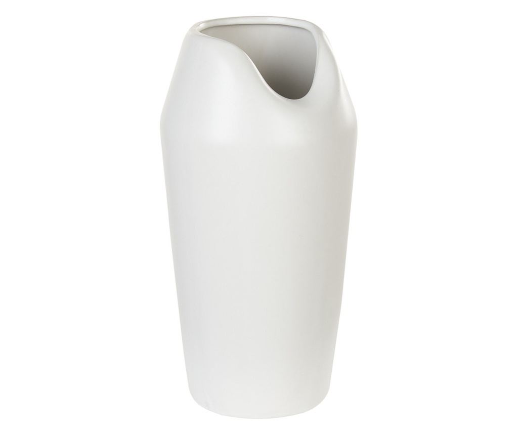 Dekor váza APAMEA Kőcserép 33 cm Fehér - 2