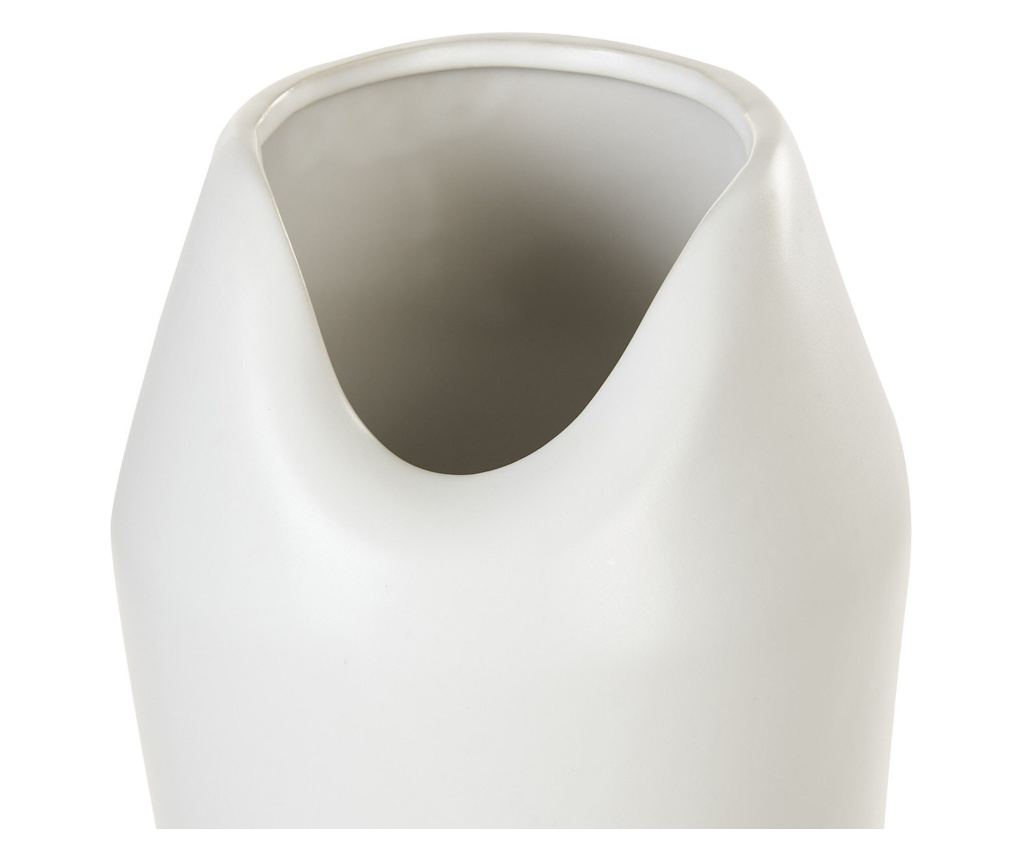 Dekor váza APAMEA Kőcserép 33 cm Fehér - 6