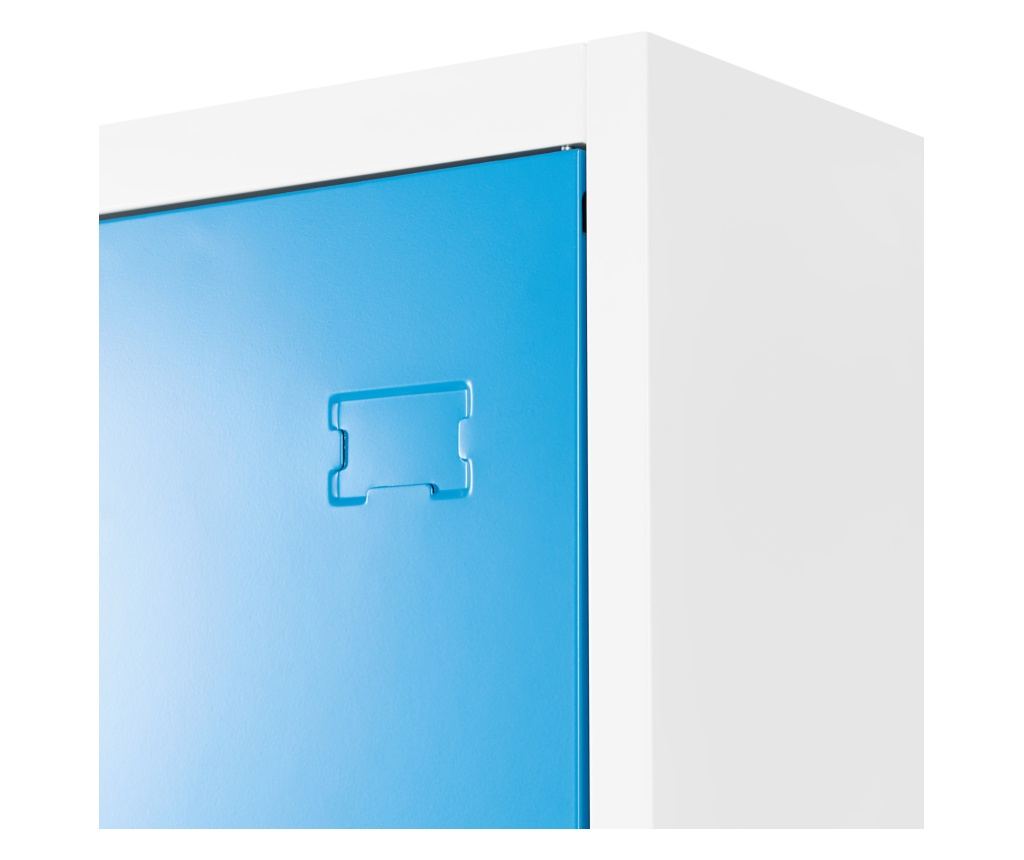 Egyajtós tárolószekrény ATHLETE Fém Fehér/kék - 15