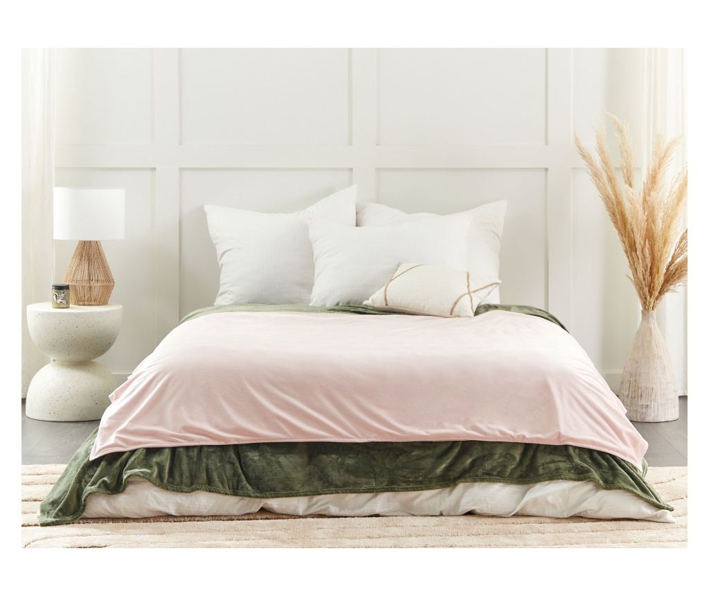 Súlyozott takaróhuzat 800 RHEA 120 x 180 cm Pasztellrózsaszín - 1