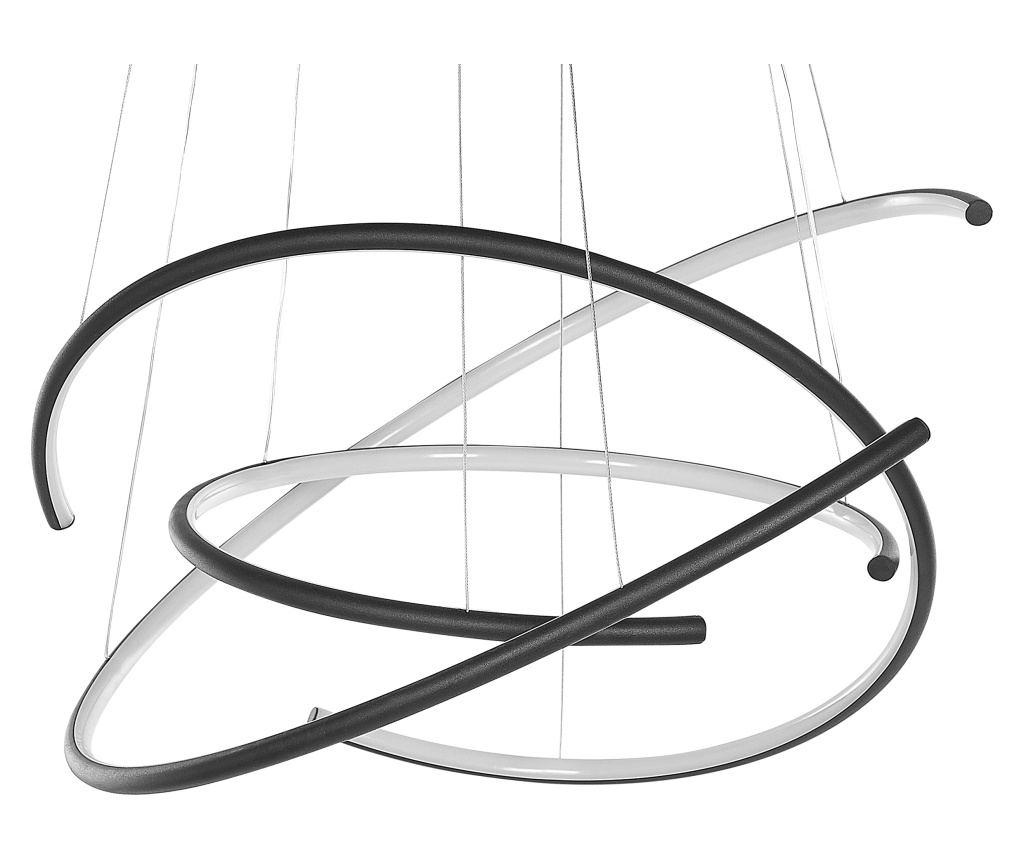 LED függőlámpa MAYU Fém Fekete - 4