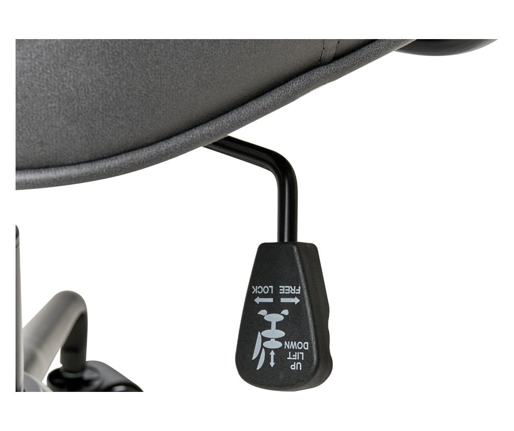 Forgószék PAWNEE Bársony Szürke - 8