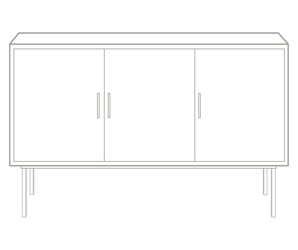 Falilámpa SAVENA Fém Arany - 6