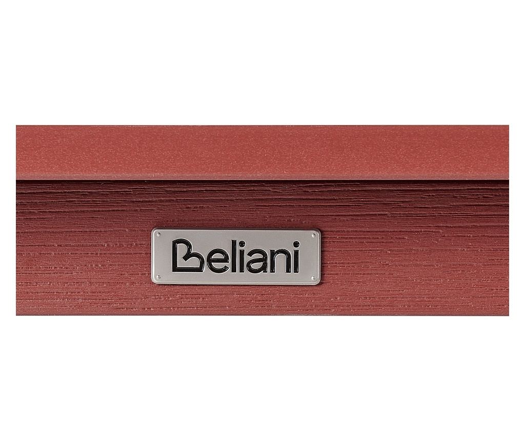 Kerti bárasztal ADIRONDACK 60 cm 59 cm Szintetikus anyag Piros - 7