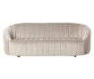 Kanapé 3 személyes MALUNG Bársony Bézs thumbnail 2
