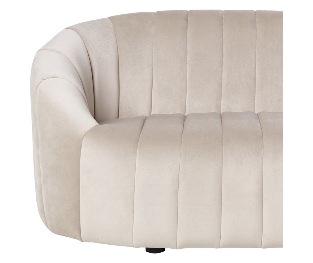 Kanapé 3 személyes MALUNG Bársony Bézs - 6