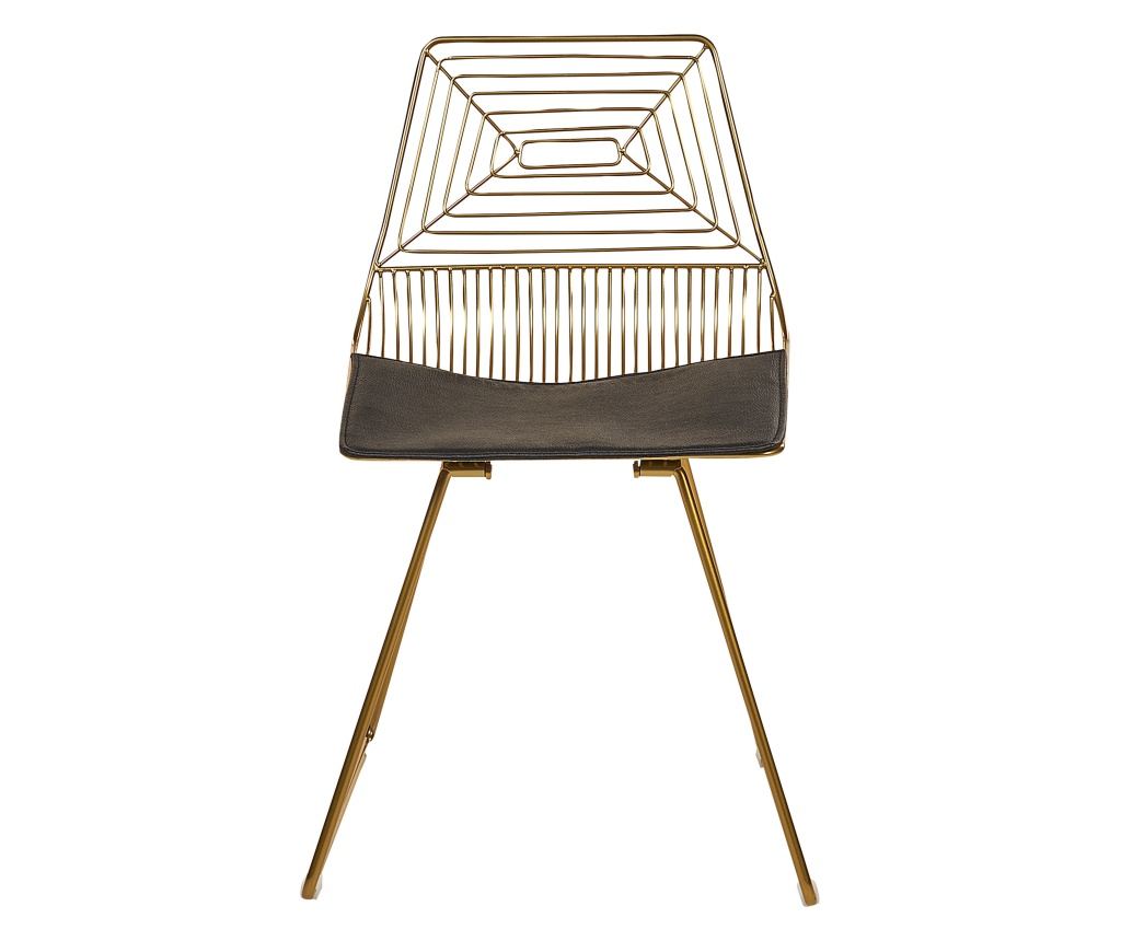 Étkezőszék kétdarabos szettben BEATTY Fém Arany - 5