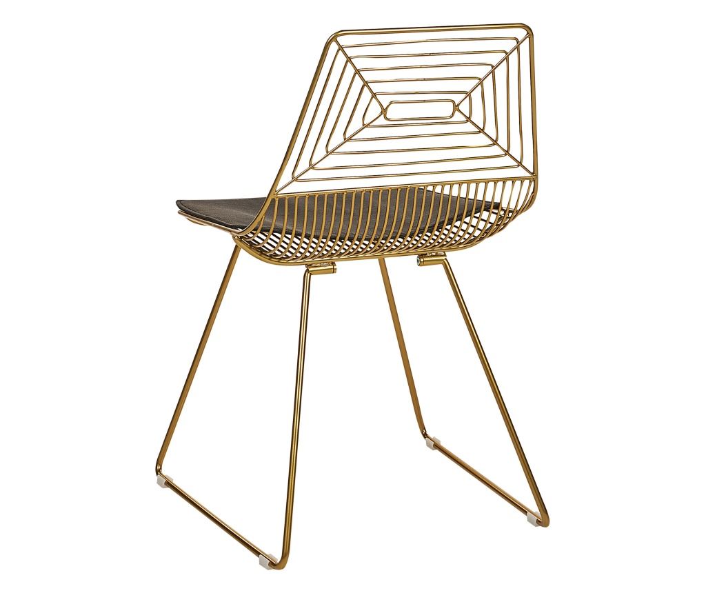 Étkezőszék kétdarabos szettben BEATTY Fém Arany - 6