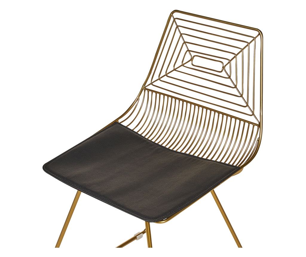 Étkezőszék kétdarabos szettben BEATTY Fém Arany - 7