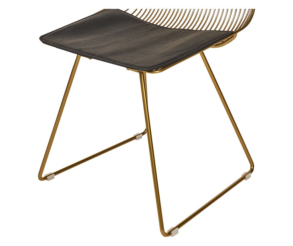 Étkezőszék kétdarabos szettben BEATTY Fém Arany - 8