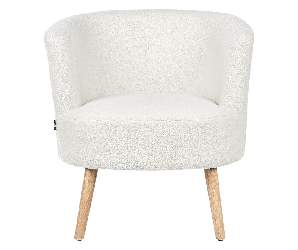 Fotel ODENZEN Buklé Fehér - 5