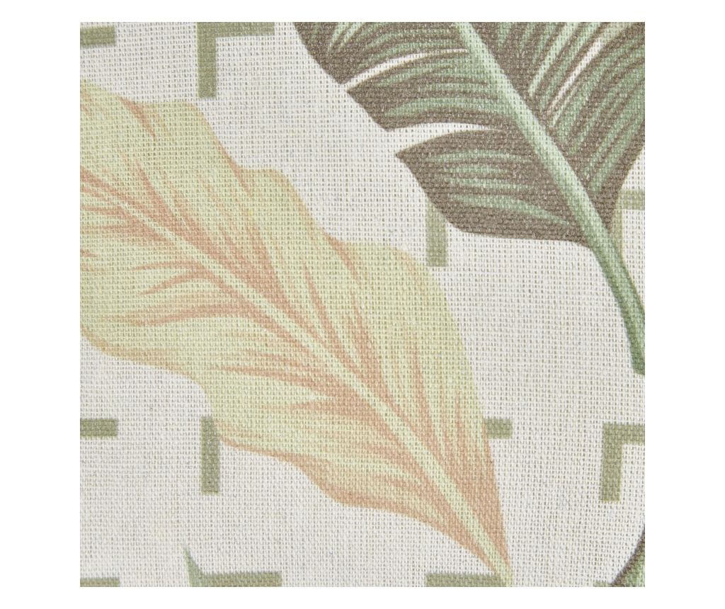 2 db díszpárna RHAPIS 45 x 45 cm Zöld Növénymintás - 7