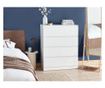 Négyfiókos komód WINNIPEG Fehér thumbnail 1