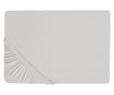 Gumis lepedő JANBU Pamut 180 x 200 cm Világosszürke thumbnail 2
