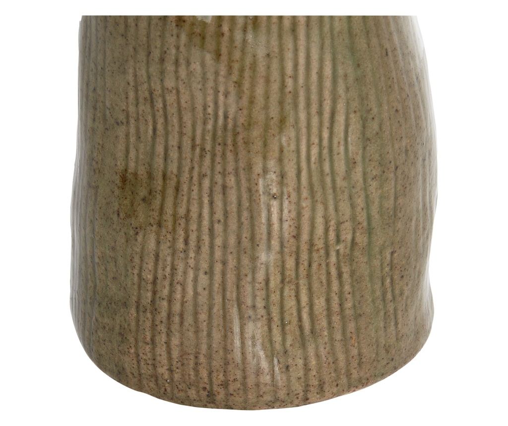 Virágtartó váza CALAMUS Kőcserép 28 cm Zöld - 8