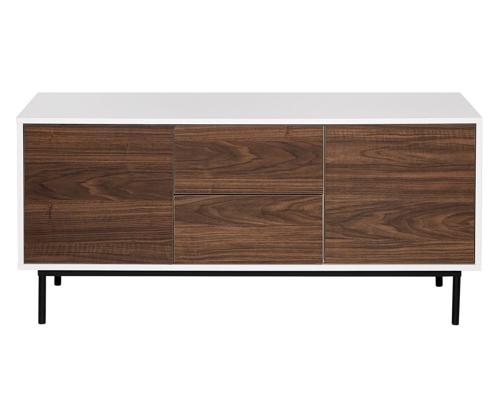 Szekrény OKLAND Fehér - 5