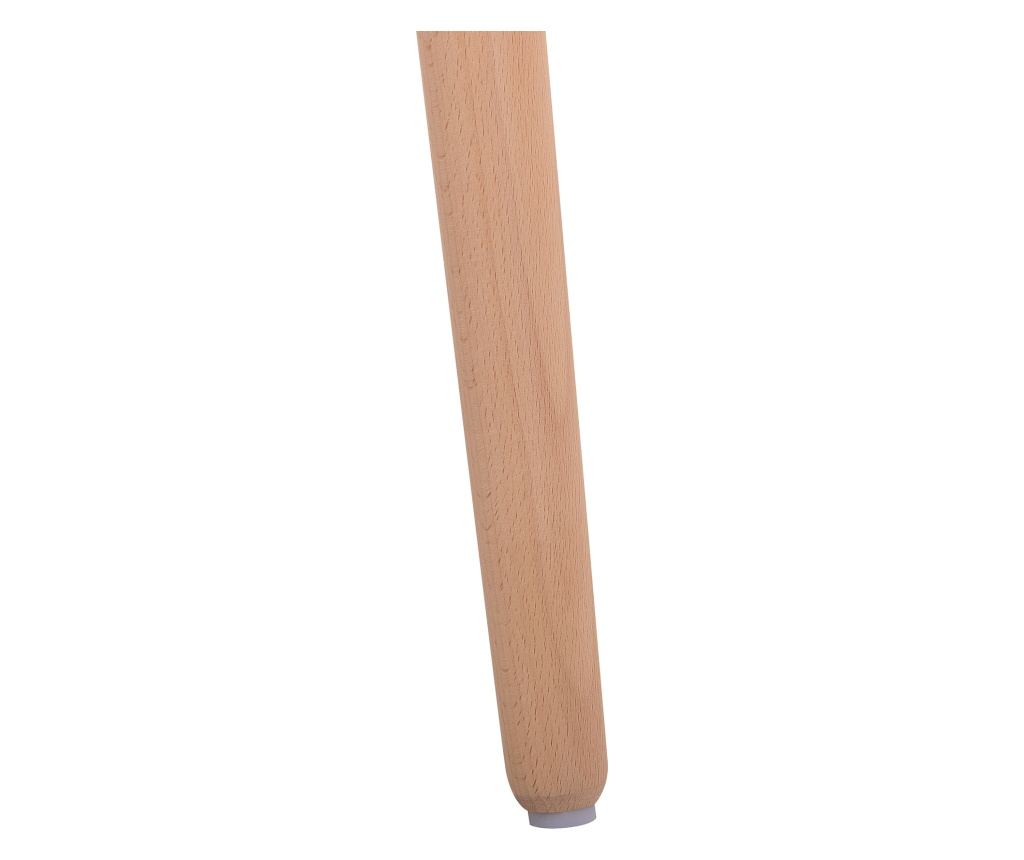 Étkezőasztal BIONDI Fekete bükkfa 80 cm 140 cm - 6