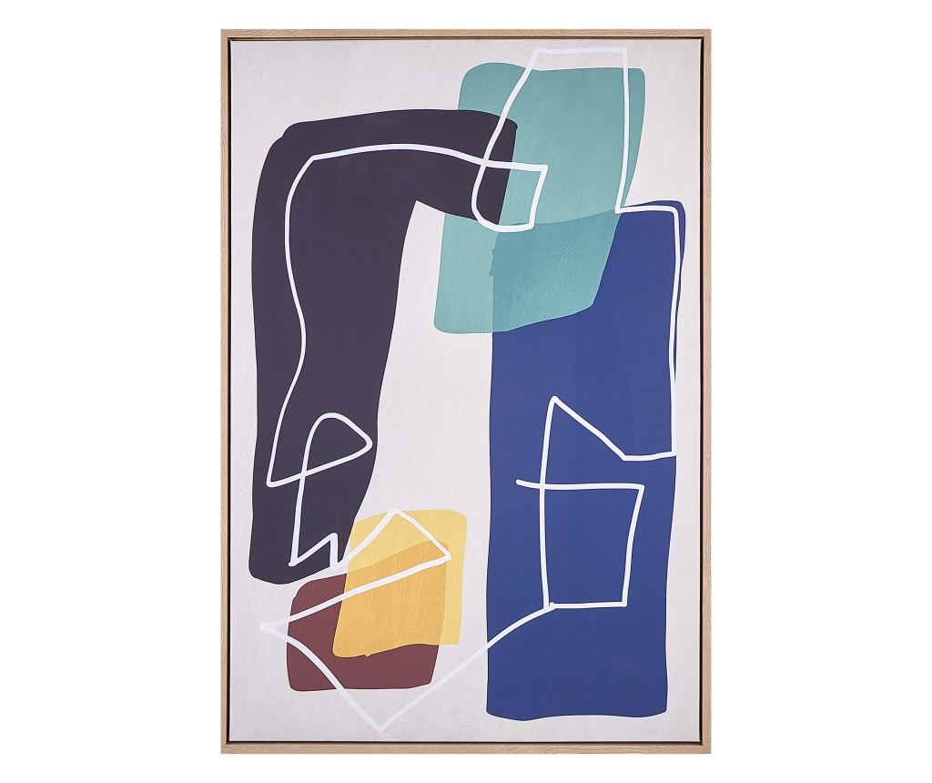 Vászon FRISA Absztraktmintás 63 x 99 cm Színes - 1