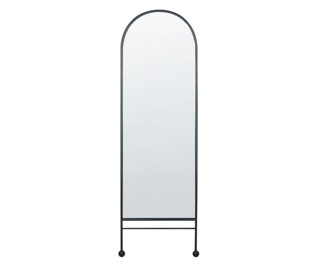 Falitükör JARNAGES 45 cm 145 cm Fém Fekete - 2