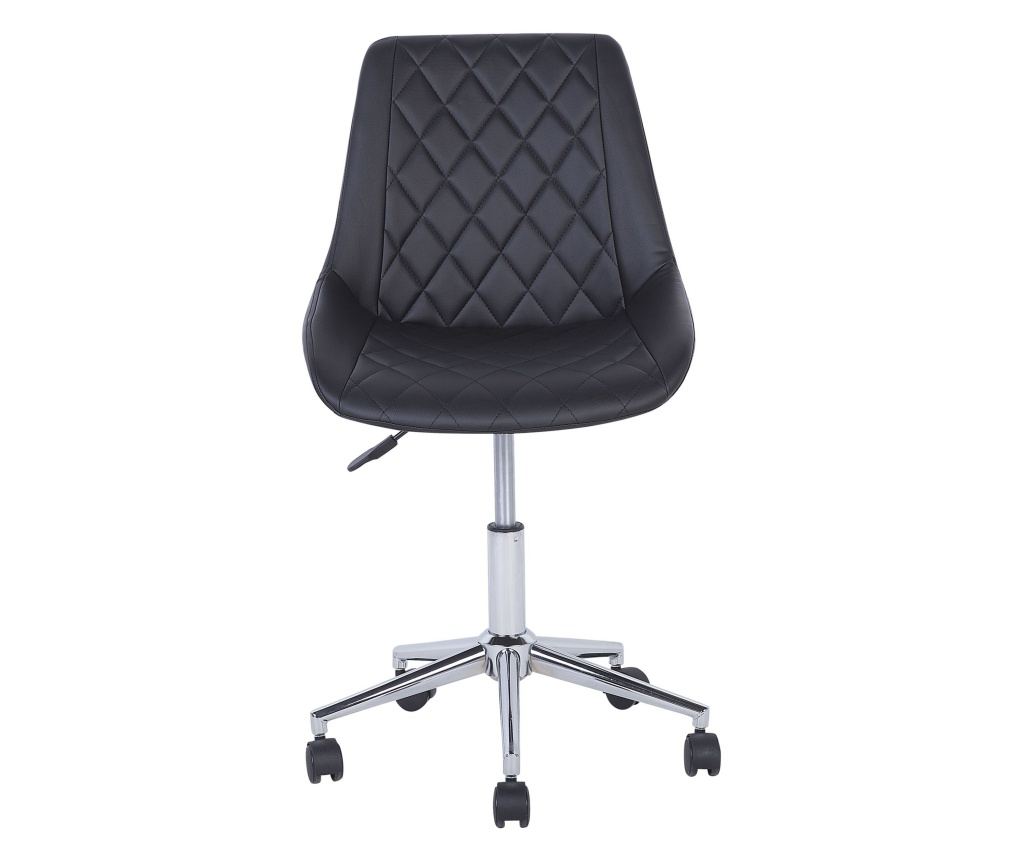 Forgószék MARIBEL Műbőr Fekete - 4