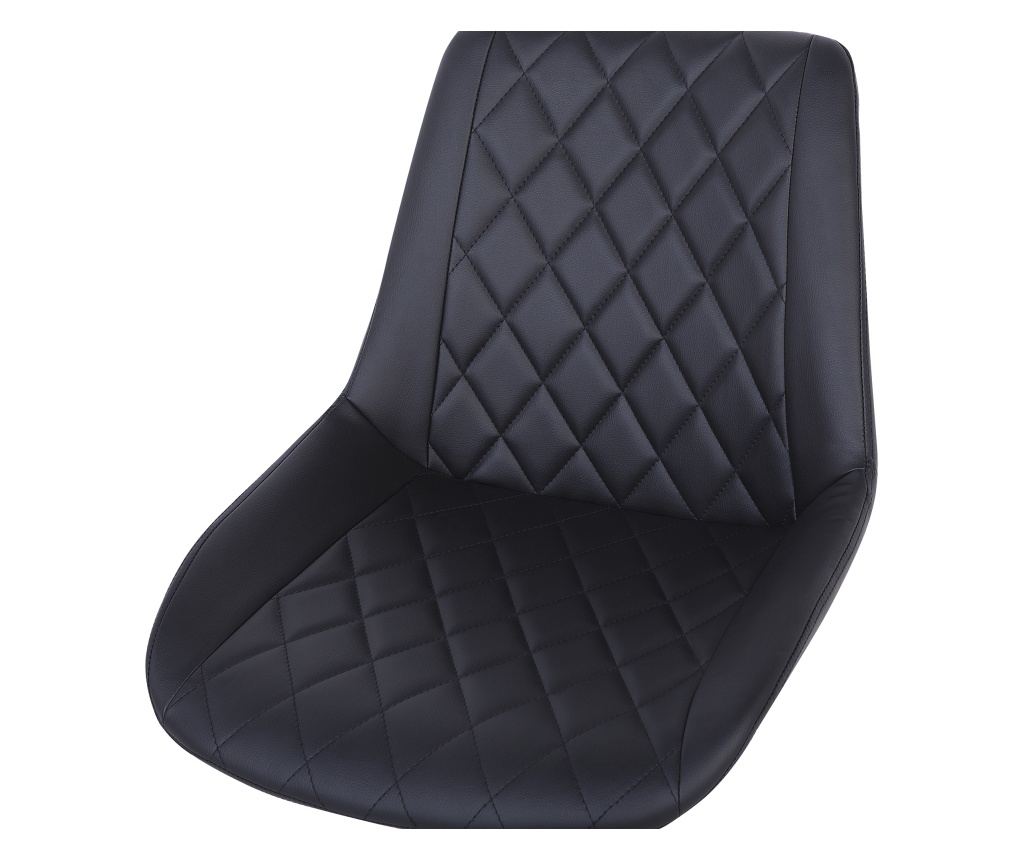 Forgószék MARIBEL Műbőr Fekete - 8