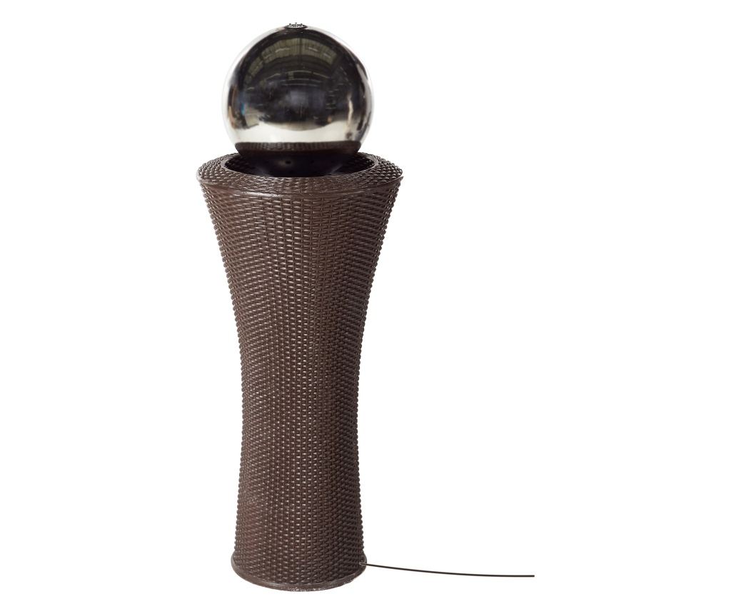 Kerti szökőkút ZENYATTA LED Barna - 5