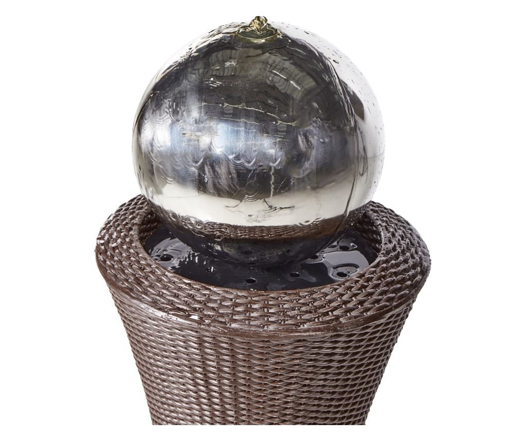 Kerti szökőkút ZENYATTA LED Barna - 6