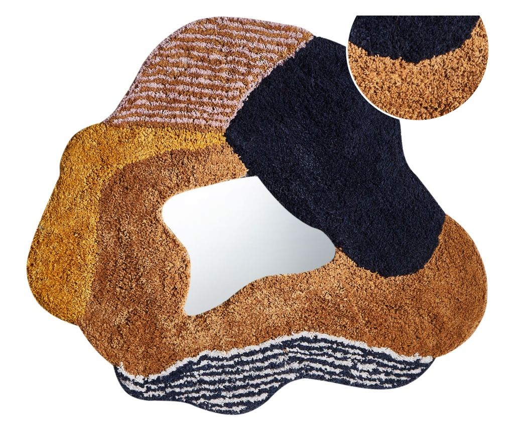 Falitükör ABASZA 60 cm 62 cm Pamut Színes - 2