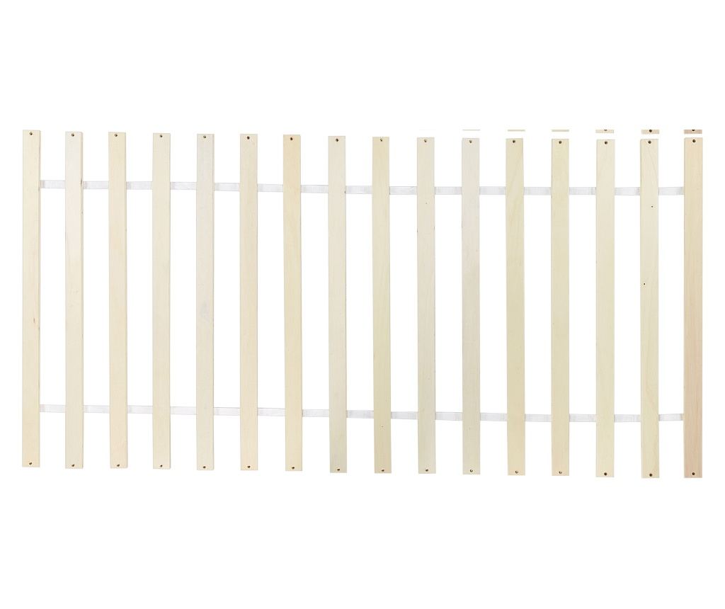 Ágy Fenyő MAYENNE 160 x 200 cm Sötétbarna - 1