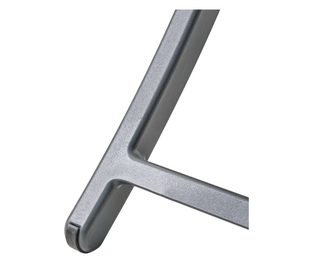 Négydarabos kerti szék szett TALCA Sötétszürke - 9