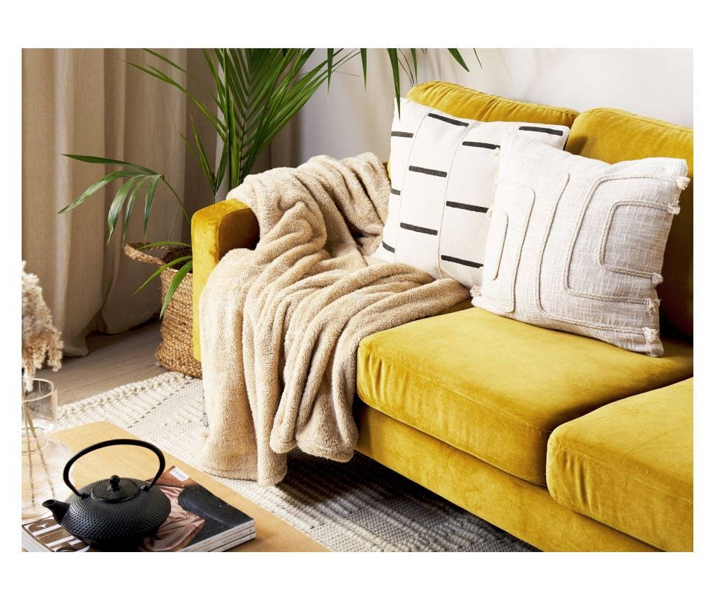 Takaró NAMDU 125 x 150 cm Homokbézs - 1