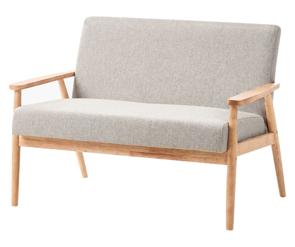 Ülőgarnitúra 6 személyes ESRUM Világosbarna/szürke - 8