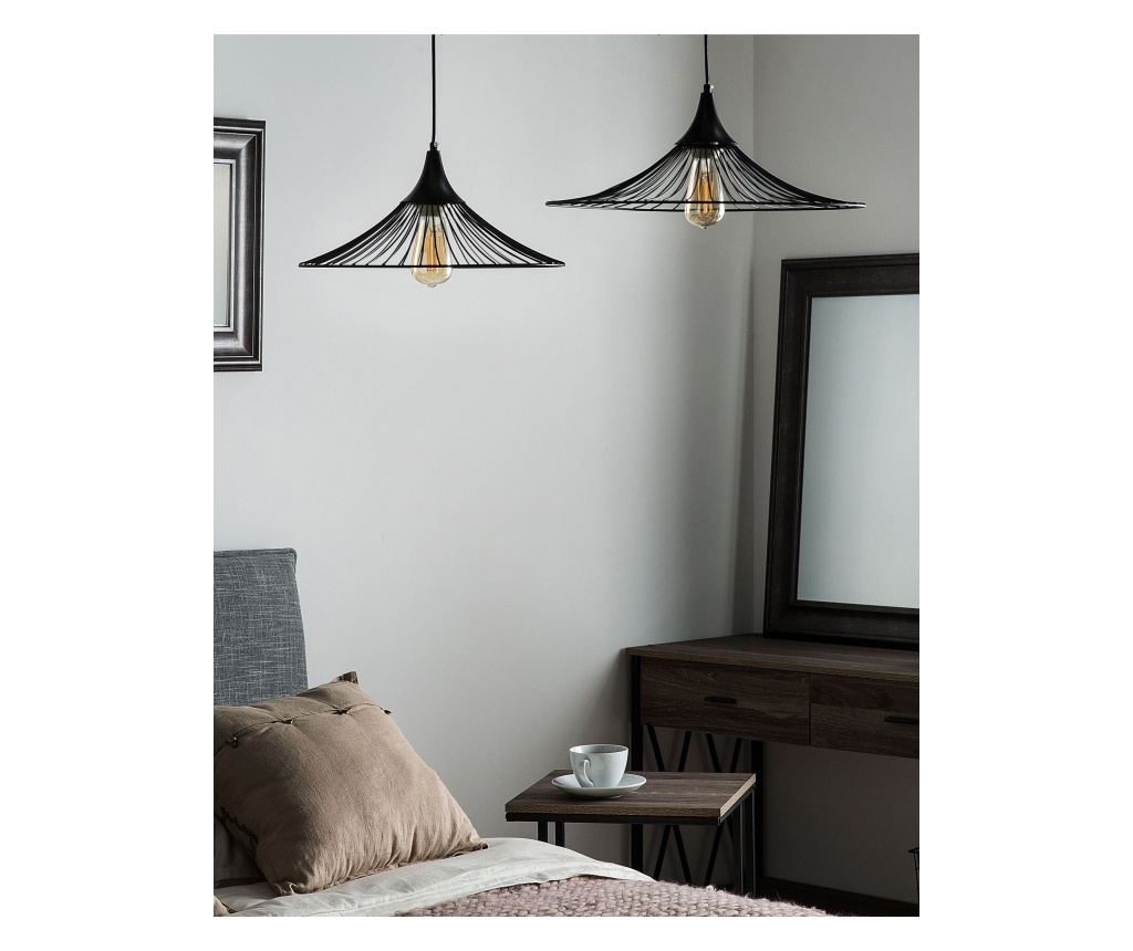 Függőlámpa MAZARO Fém Fekete - 1