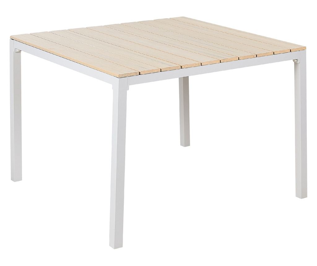 Kerti asztal PRATO 95 cm 95 cm Bézs - 2