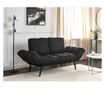 BREKKE 2-Seater Sofa Bed Black