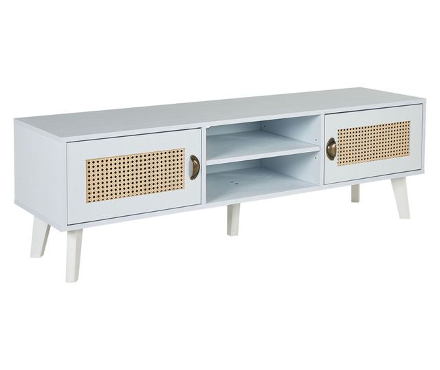 PARTON TV stand, Off-white