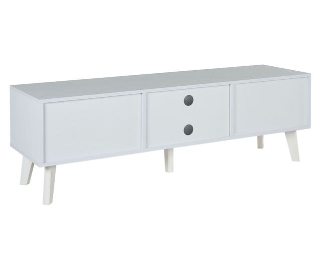 PARTON TV stand, Off-white