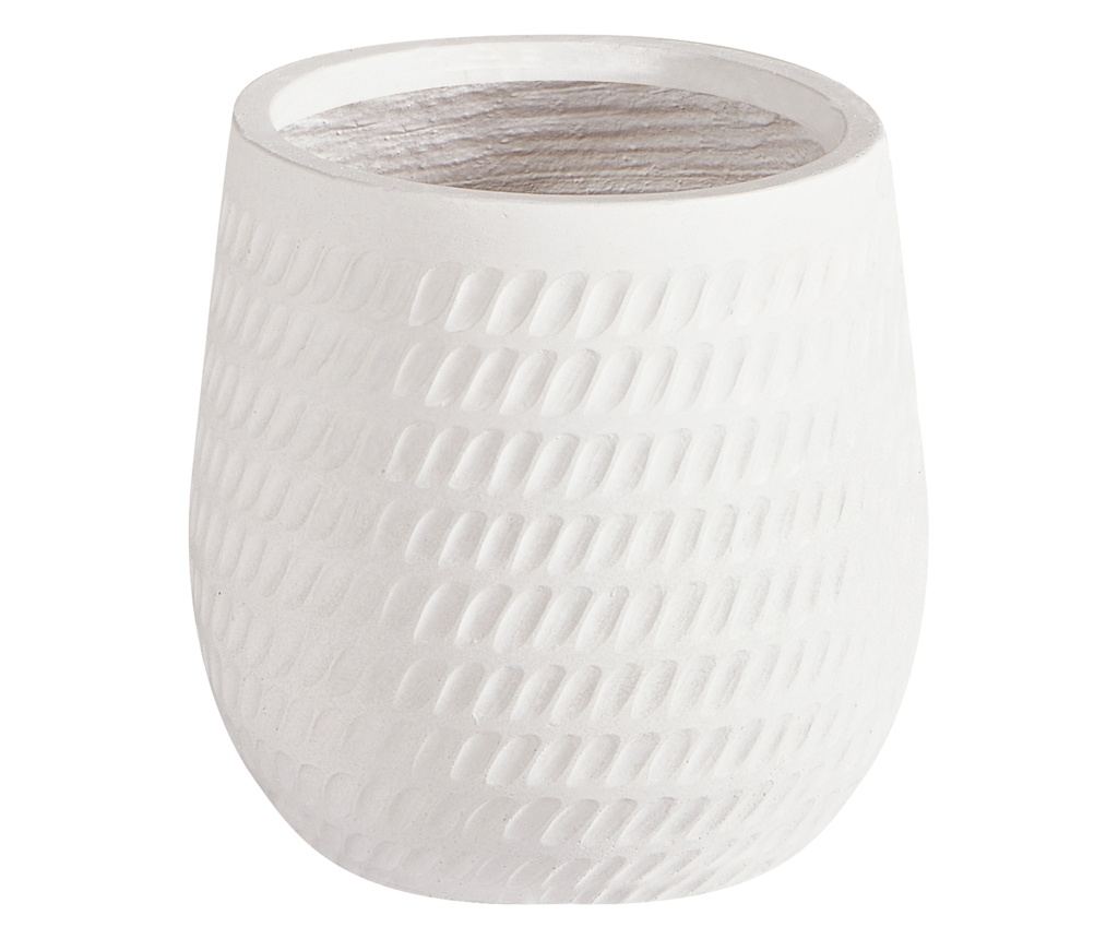 Virágcserép LIVADIA 19 cm Törtfehér - 2